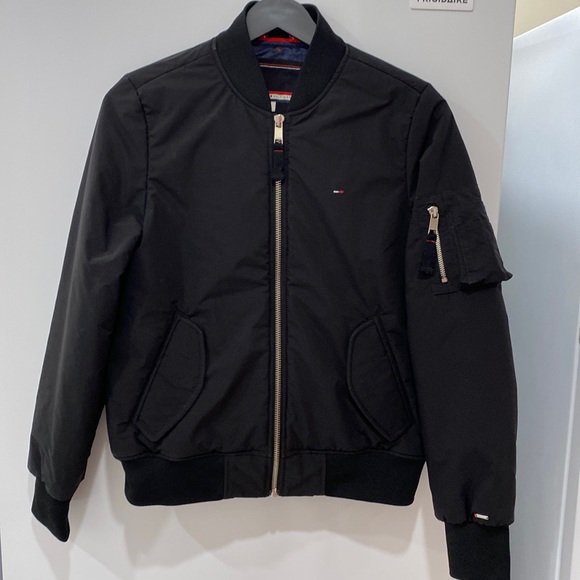 TOMMY HILFIGER Aviator bomber jacket - Picture 1 of 17